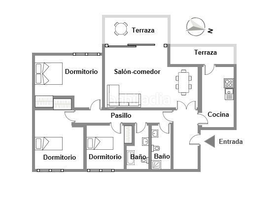 Foto eede24f0-04af-40a9-9bed-feda9f759c5f. Pis a empecinado 52 a Villafontana - Estoril I Móstoles