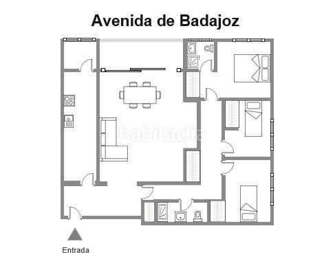 Foto e4c77bf8-1fec-42a8-a97f-0315b306fe03. Pis a badajoz 3 a San Pascual Madrid