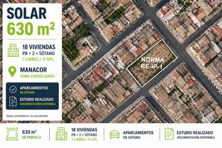Terreny residencial a Manacor Centre