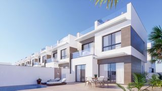 Xalet en Benijófar. Villas modernas de obra nueva en benijofar