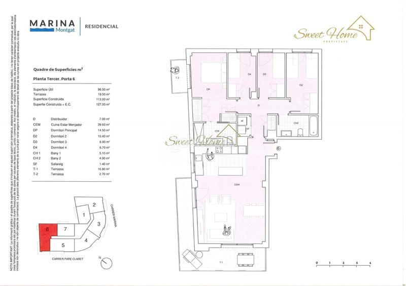 Foto 0d1ef2d2-c832-47b8-829c-786294668326. Piso residencial marina consta de 24 exclusivas viviendas de 2 , 3 y 4 dormitorios , totalmente e en Montgat