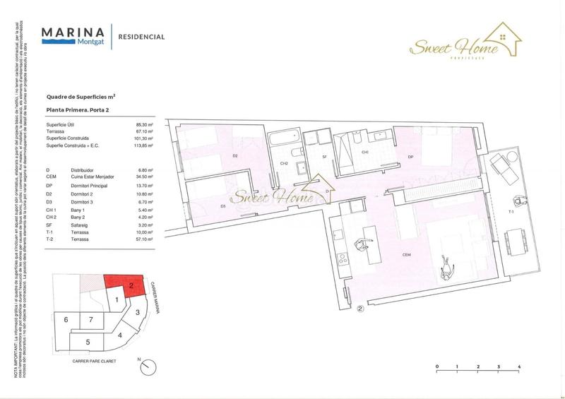 Foto 727f6ef7-8468-4a29-b11e-d8a963ec2fd3. Piso residencial marina consta de 24 exclusivas viviendas de 2 , 3 y 4 dormitorios , totalmente e en Montgat