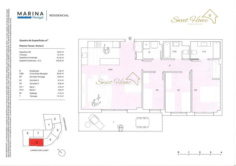 Foto 9938a340-ebb4-49ad-9bfb-97dc68000aa8. Piso residencial marina consta de 24 exclusivas viviendas de 2 , 3 y 4 dormitorios , totalmente e en Montgat