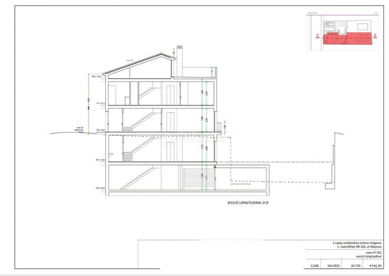 Foto 662b6c2c-8bde-4f61-9abd-85b947f14e54. Casa con riscaldamento parcheggio piscina in Centre Masnou (El)