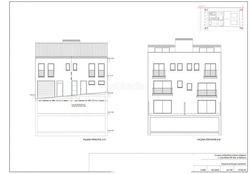 Foto 7f828007-1904-48dd-98a0-ab7cb2edc937. Casa con riscaldamento parcheggio piscina in Centre Masnou (El)