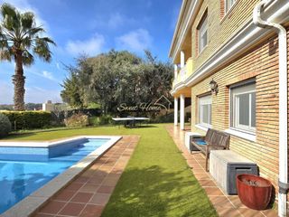 Chalet en Premià de Dalt. Chalet mediterráneo con vistas al mar en premià de dalt