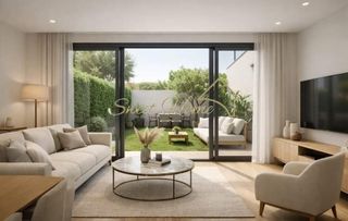 Duplex in Bufalà. Dúplex en planta baja con jardín