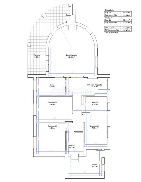 Foto f6736639-5863-4154-83cd-83275abaf2d6. Casa a liverpool 4 a Cabanyes-Mas Ambrós-Mas Pallí Calonge