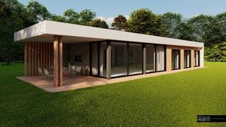 Casa a Ametlla del Vallès (L´). Projecte de casa de disseny  a l ametlla del vallès