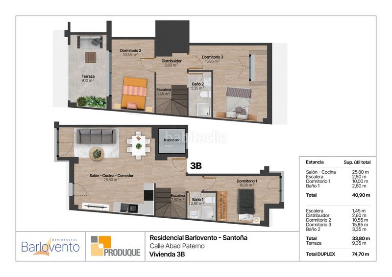 Foto 0468613d-df2a-444f-b4ff-73fa3f166016. Dúplex duplex en venta , 3 dormitorios. en Santoña