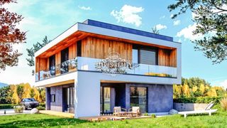 Haus  Aguiles. Casa moderna de 3 habitaciones en roca grossa con vista al mar