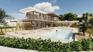 Chalet in Cala d´En Bosch-Serpentona. Exclusiva!! espectacular chalet de diseño en construcción con vi
