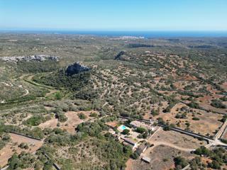 Mas à Alaior Poble. Magnífica finca rústica con vistas al mar en alaior