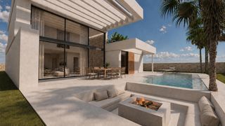 Xalet a Cala Blanca. Se vende en exclusiva! moderno chalet de obra nueva con piscina