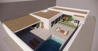 Terreny residencial  Calle pablo casals. Solar con proyecto para chalet de lujo junto al centro de puerto