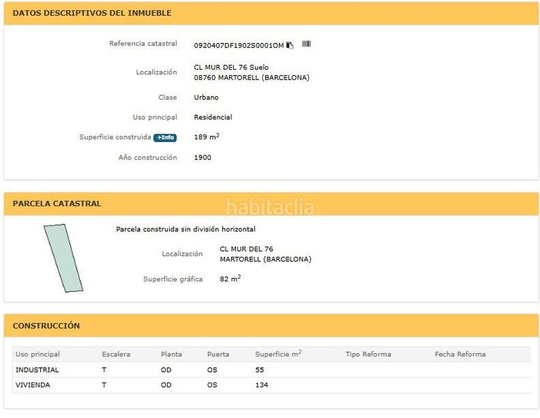 Foto 172820a0-8bfb-4d20-9463-2d6726444632. Terreny residencial a mur 76 a Martorell