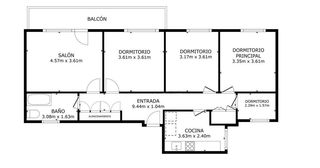 Pis a Teso de la Feria - Arrabal. Vivienda con proyecto de reforma integral en salamanca