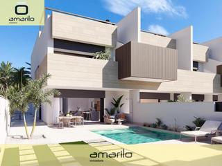Haus in Pilar de la Horadada Ciudad. Espectacular villa de obra nueva en costa blanca