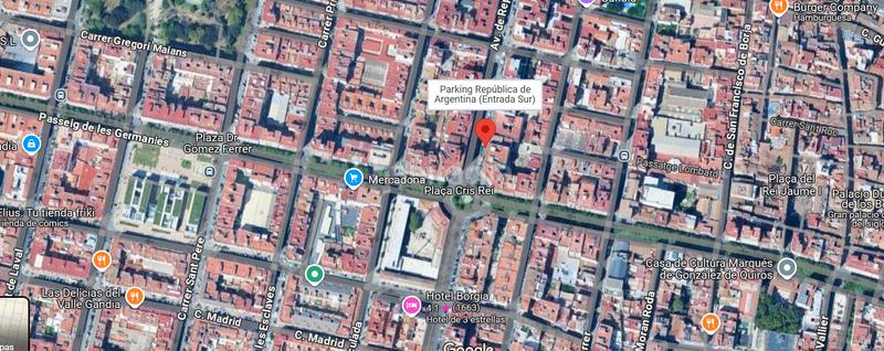 Foto f314177d-2c01-4af2-bc50-744022b87290. Parking voiture dans Plaza Elíptica - República Argentina Gandia