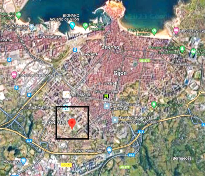 Foto a0136acf-99e5-4124-91a2-3cf36ffa1c69. Terrain résidentiel dans calle de los ajustadores 58 dans Gijón