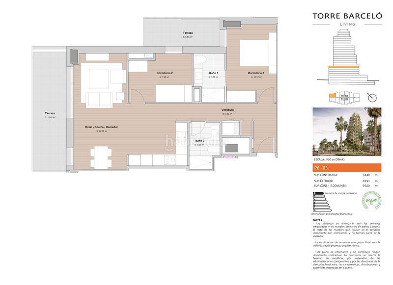 Foto 9b3d76c7-79dd-460e-b485-306356b1c853. Appartement 95m<sup>2</sup> dans ronda barceló 88 dans Eixample Mataró