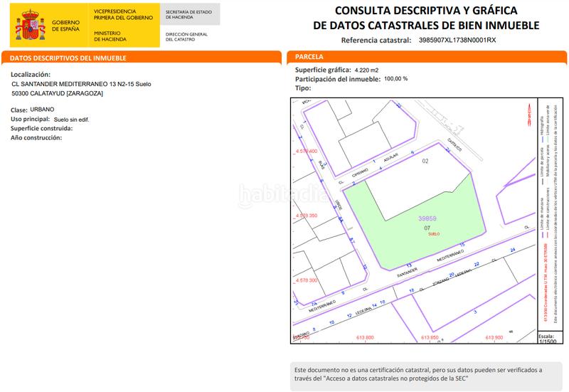 Foto 8769c62e-7475-4125-b96b-8cef6555ecd6. Wohngrundstück in Estación - San Antonio Calatayud