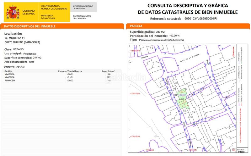 Foto c656e3f2-fd41-4d28-ad97-1bbc65cbcdfd. Terreny residencial a Quinto