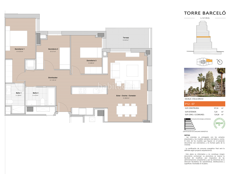 Foto 4e36f6f5-2c6a-4393-88bc-152125dc67d5. Appartement 124m<sup>2</sup> dans ronda barceló 88 dans Eixample Mataró