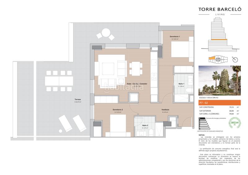 Foto 760518c7-e2f8-4c3d-a7d3-0ac2744d648a. Appartamento 95m<sup>2</sup> in ronda barceló 88 in Eixample Mataró