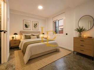 Etagenwohnung in Nou Eixample Nord. Preciosa planta baja de tres habitaciones en costa dorada