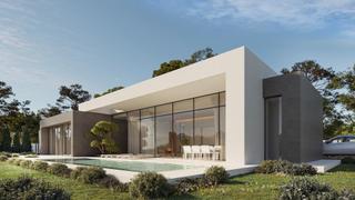 Chalet à Marisol Park - Ortembach - Los Almendros. Villa de nueva construcción en venta en calpe  diseño moderno a