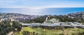 Maison jumelée à El Faro de Calaburra - Chaparral. Adosados de obra nueva con vistas al mar y al campo de golf