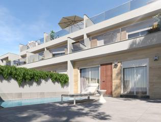 Casa aparellada a Los Peñascos-El Salero-Los Imbernones. Villas pareadas de obra nueva en san pedro del pinatar