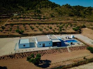 Xalet a Abanilla. Villa de obra nueva en albanilla, murcia