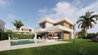 Chalet à El Castillo. Villas de obra nueva cerca de manilva