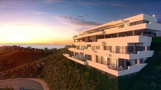Apartament a La Cala Mijas. Complejo residencial de obra nueva en las lagunas de mijas