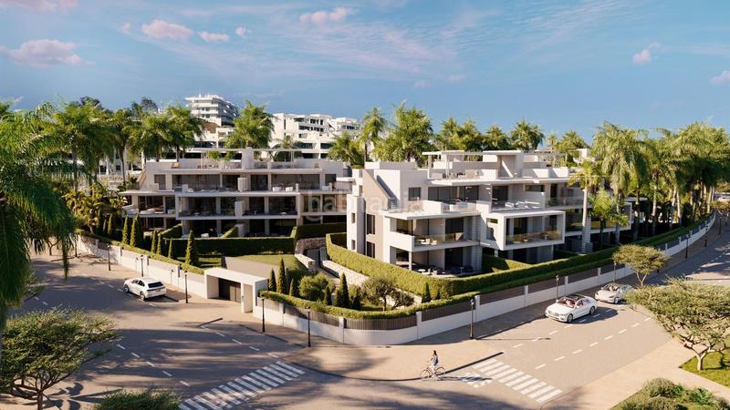 Foto 42bf1dbf-3ea8-46f8-8076-71fc8da5dd78. Apartamento moderno residencial amplios apartamentos con soleadas terrazas en Estepona