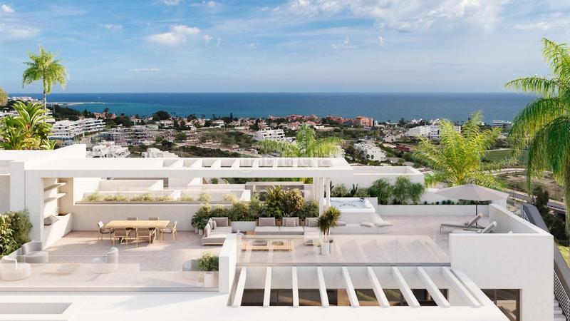 Foto e525b096-6e15-4b78-a0e1-ea6f8fe75bac. Apartamento moderno residencial amplios apartamentos con soleadas terrazas en Estepona