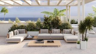 Ático en Guadalobón. Moderno residencial en estepona amplios apartamentos con soleada