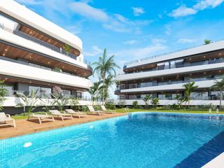 Apartament a Las Lomas de Rame-Bahía Bella. Residencia de nueva construcción en primera línea del campo de g