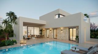 Xalet a Pedanías Oeste. Villas de obra nueva situadas en término de aspe.