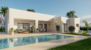 Xalet a Pedanías Oeste. Villas de obra nueva situadas en término de aspe.