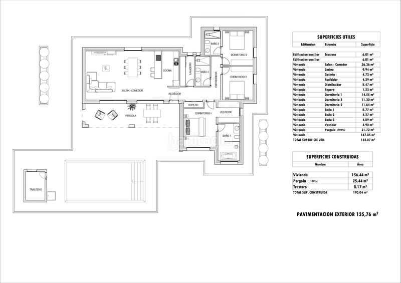 Foto ea29187e-61cc-41a0-a167-d6c426cbb7bb. Chalet villas de obra nueva situadas en término . en Aspe