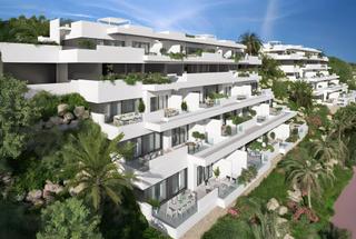 Planta baja en La Cala Mijas. Apartamentos de lujo de nueva construcción con vistas al mar en