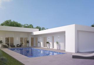 Chalet à Romana (la). Villa mediterranea  en tipico pueblo español