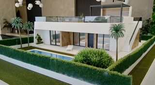 Xalet a Condado de Alhama. Villas de obra nueva en el campo de golf de condado de alhama