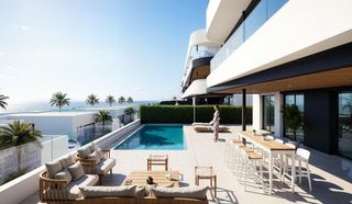 Ground floor in Las Lomas de Rame-Bahía Bella. Apartamentos y villas de nueva construcción frente al campo de g