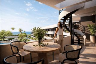 Àtic a Las Lomas de Rame-Bahía Bella. Apartamentos de lujo frente al campo de golf y cerca del mar en