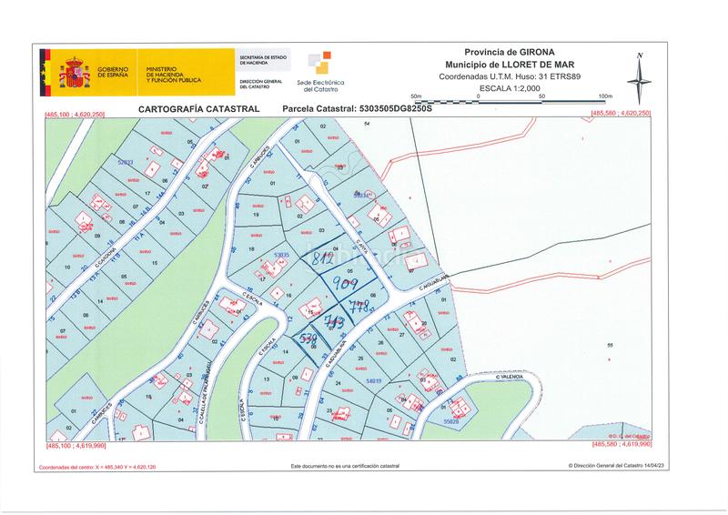 Foto 443a83d1-f51b-4706-ad69-dc41effb3b0d. Residential plot in Lloret Verd - Els Pinars Lloret de Mar