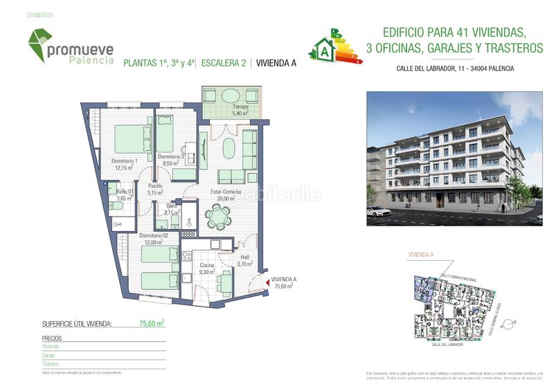 Foto c12074fe-8381-4ea4-97ff-9ae4e6dae425. Flat with heating in Avenida de Madrid Palencia